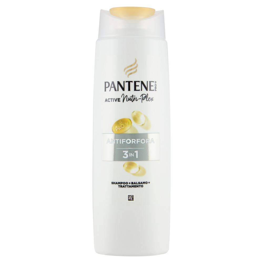 Pantene Pro-V Antiforfora 3 in 1 Shampoo + Balsamo + Trattamento Active Nutri-Plex 250 ml